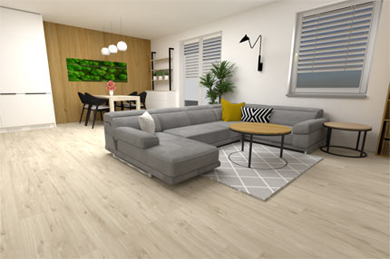 vizualizace - Rodinný dům Ostrava Hrabová